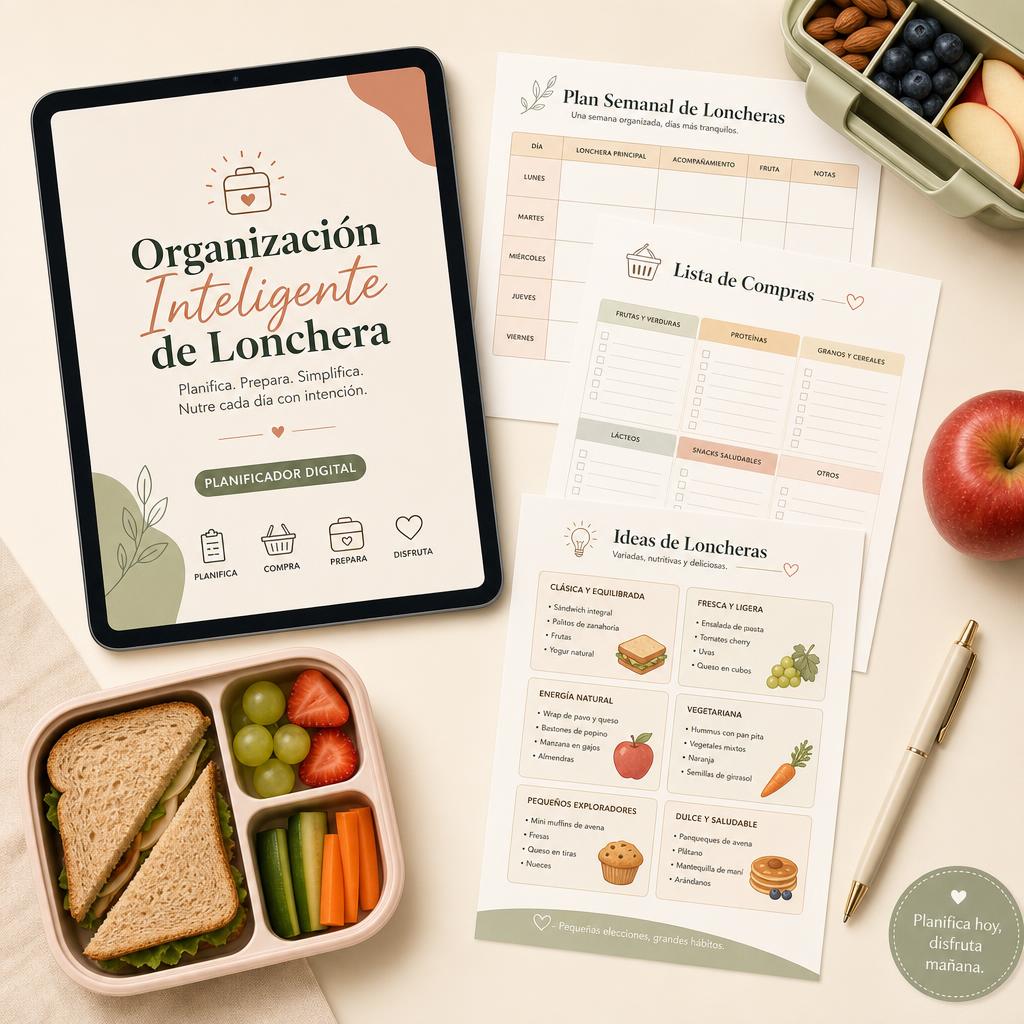Organización inteligente de lonchera