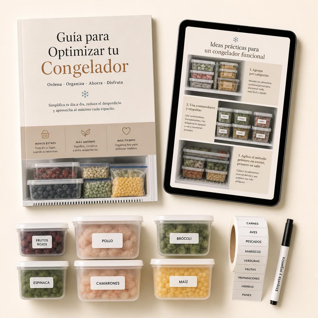 Guía para optimizar tu congelador